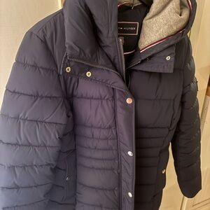 Tommy Hilfiger Dark Blue Quilted Jacket